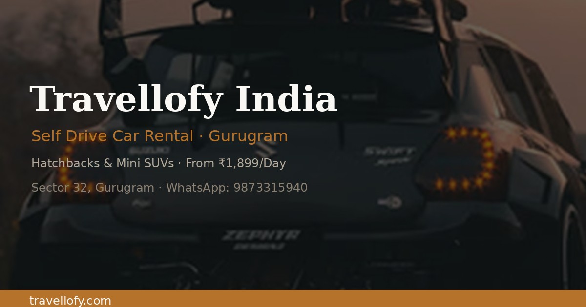 Travellofy India self drive car rental blog Gurugram